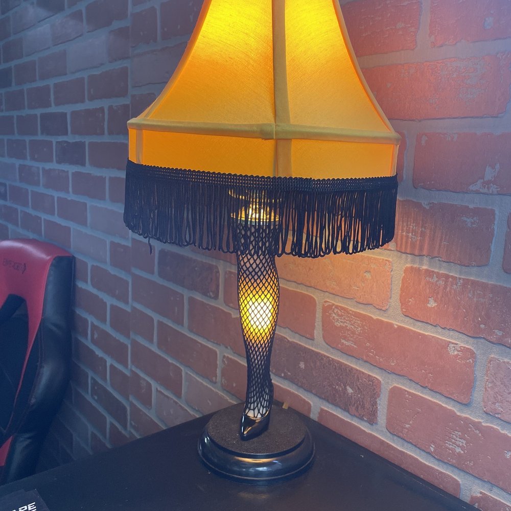 Will To Escape - Christmas story prop Leg Lamp!!! - Escape Games Near Me - Orlando, Florida