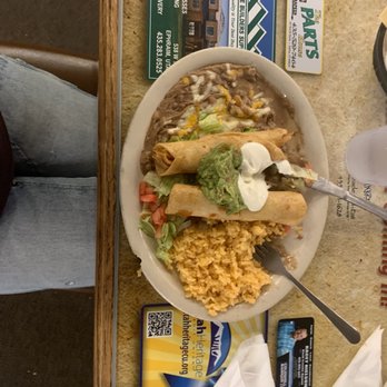 El Mexicano Restaurant - the plate from first glance - Mexican Near Me - Salina, Utah