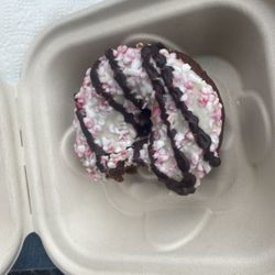 Revive Coffeehouse - Dudes donut peppermint patty