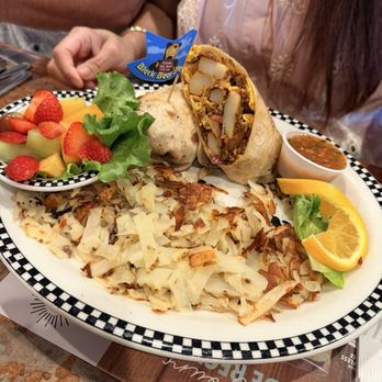 Black Bear Diner Chino - Chorizo Breakfast Burrito - American Near Me - Chino, California
