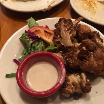 Arabesque - Cauliflower Buffalo dish - Mediterranean Near Me - Columbia, South Carolina Arabesque - Cauliflower Buffalo dish - Mediterranean Near Me - Columbia, South Carolina
