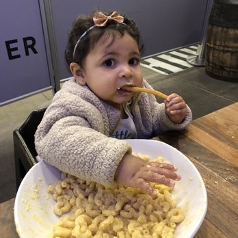 Yard House - The baby enjoying her Mac & cheese w a side of fries. Lol - New American Near Me - Sacramento, California Yard House - The baby enjoying her Mac & cheese w a side of fries. Lol - New American Near Me - Sacramento, California