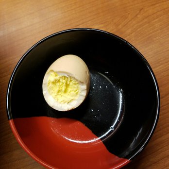 ICHIRAN - Brooklyn - Hard-boiled Tonkotsu Egg - Ramen Near Me - Brooklyn, New York