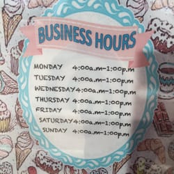 Timpson Donuts - Timpson Donuts Hours