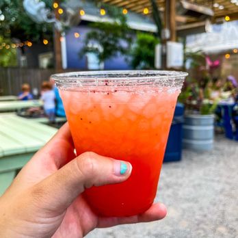 Barracuda Taco Stand - Strawberry Margarita! @diningwithkels - Tacos Near Me - New Orleans, Louisiana