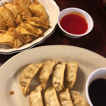 Dragonfly Chinese Restaurant - Chicken Pot Sticker and Crab Puff - Chinese Near Me - Centralia, Washington