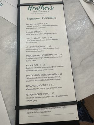 Menu photo 4 Heather's Minnetonka Minnetonka, MN