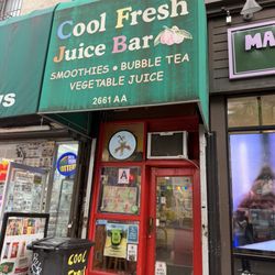 Cool Fresh Juice Bar - Outside