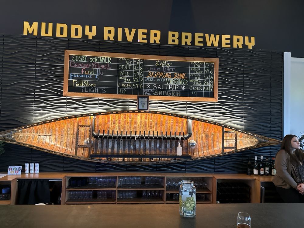 Food from Muddy River Farm Brewery