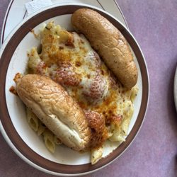 Blue Mountain Family Restaurant - Penne meatball casserole