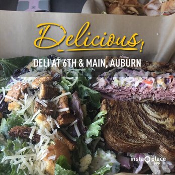 The Deli At Sixth & Main - 2 for special: Pastrami with Cesar salad (upcharge) - Sandwiches Near Me - Auburn, Indiana