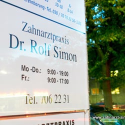 Dr. Rolf Simon, M.Sc., M.Sc. - Zahnarzt Dr. MSc Implantologie Rolf Simon, Berlin-Lichtenrade, Eingangsbereich