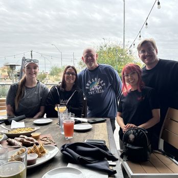 State 48 Lager House - Outside with the fam IG: @ammysalamii - Brewpubs Near Me - Scottsdale, Arizona
