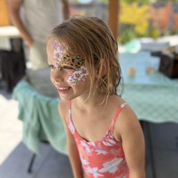 Face paint by Kate