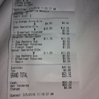 Egg Heaven Cafe - Breakfast for three was a tad bit expensive. Food was great and all they accepted was cash. Prolly would not come back due to high prices. - Breakfast & Brunch Near Me - Long Beach, California Egg Heaven Cafe - Breakfast for three was a tad bit expensive. Food was great and all they accepted was cash. Prolly would not come back due to high prices. - Breakfast & Brunch Near Me - Long Beach, California