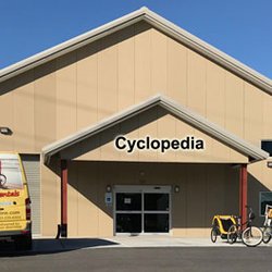 This is the front of the Cyclopedia building.