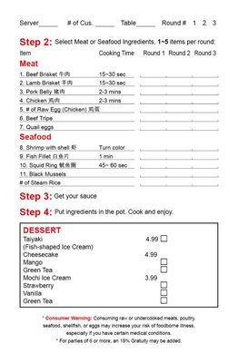 Menu photo 7 Lee's Bbq & Hot Pot Pensacola, FL Menu photo 7 Lee's Bbq & Hot Pot Pensacola, FL
