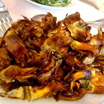 I Sodi - Fried artichokes - so crispy, salty and addictive! - Tuscan Near Me - New York, New York I Sodi - Fried artichokes - so crispy, salty and addictive! - Tuscan Near Me - New York, New York