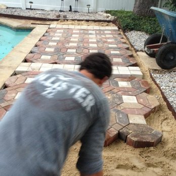 Bill Blankenship - a man working on a brick patio - Plumbing Near Me - Saginaw, Texas Bill Blankenship - a man working on a brick patio - Plumbing Near Me - Saginaw, Texas