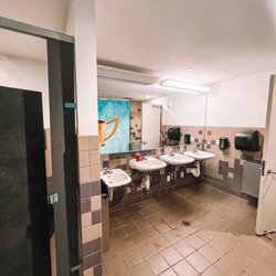Explorer Elementary Charter School - Girls bathroom inside