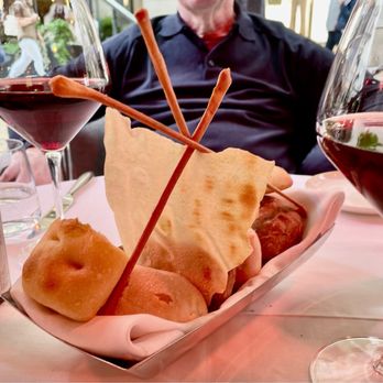 Savini - Bread basket, balsamic and of course our wine. - Lounges Near Me - Milan, Michigan Savini - Bread basket, balsamic and of course our wine. - Lounges Near Me - Milan, Michigan