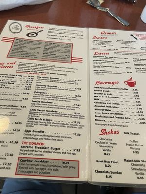 Menu photo 6 Margie's Diner Paso Robles, CA