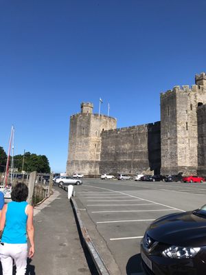 Caernarfon Castle by null