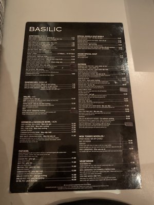 Menu photo 3 Basilic Vietnamese Grill North Miami, FL Menu photo 3 Basilic Vietnamese Grill North Miami, FL