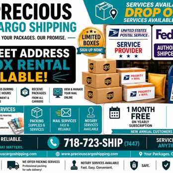 Precious Cargo Shipping - Shipping Centers Near Me - Jamaica, New York Precious Cargo Shipping - Shipping Centers Near Me - Jamaica, New York