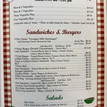 New Georgian Hills Restaurants - Lunch menu - New American Near Me - Canton, Georgia New Georgian Hills Restaurants - Lunch menu - New American Near Me - Canton, Georgia