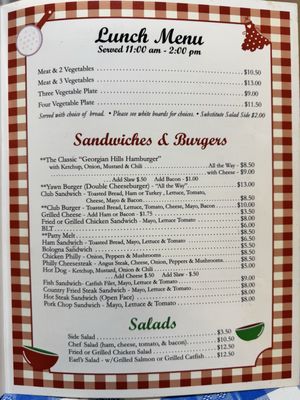 Menu photo 1 New Georgian Hills Restaurants Canton, GA Menu photo 1 New Georgian Hills Restaurants Canton, GA