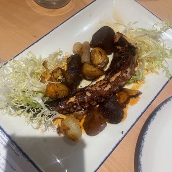 Fresco Cocina - Charred Octopus - very good, ask for more chipotle aioli sauce on the side! - Tacos Near Me - Carlsbad, California