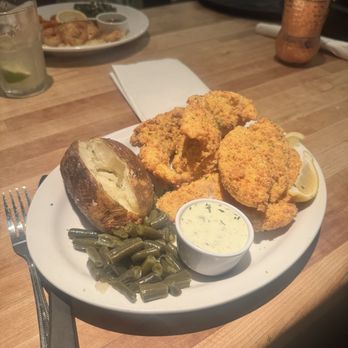Cheddar's Scratch Kitchen - Cornmeal White Fish Platter - Comfort Food Near Me - Newport News, Virginia