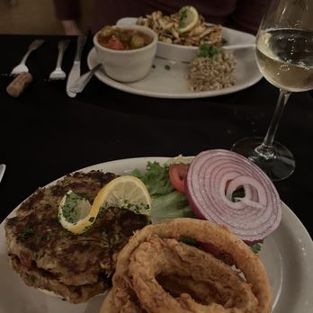 Eugene’s Gulf Coast Cuisine - Crab Cake Burger Atlantic Sea Scallops (Cajun) - Steakhouses Near Me - Houston, Texas Eugene’s Gulf Coast Cuisine - Crab Cake Burger Atlantic Sea Scallops (Cajun) - Steakhouses Near Me - Houston, Texas