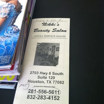Nikki's Beauty Salon - price brochure - Hair Salons Near Me - Houston, Texas Nikki's Beauty Salon - price brochure - Hair Salons Near Me - Houston, Texas