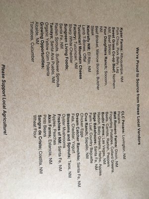 Menu photo 5 Radish & Rye Santa Fe, NM
