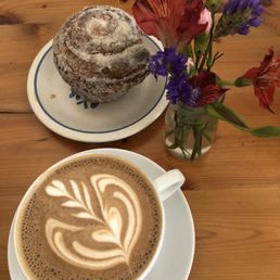 A perfect mocha and cardamom morning bun A perfect mocha and cardamom morning bun