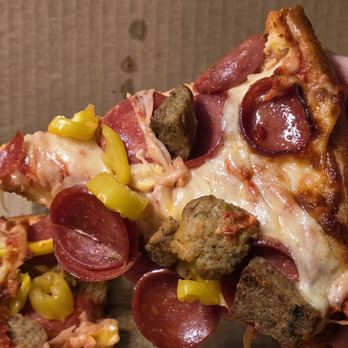 Joey's Pizza Depew - Small (12", 8 slice) Cheese/Pep/Meatball/Banana Pepper Pizza: I REALLY appreciate not using meatball crumbles but real pieces!! - Pizza Near Me - Depew, New York Joey's Pizza Depew - Small (12", 8 slice) Cheese/Pep/Meatball/Banana Pepper Pizza: I REALLY appreciate not using meatball crumbles but real pieces!! - Pizza Near Me - Depew, New York