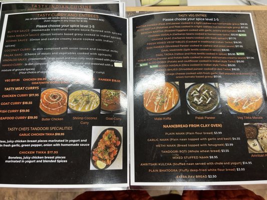 Menu photo 2 Tasty Indian Cuisine Kent, WA