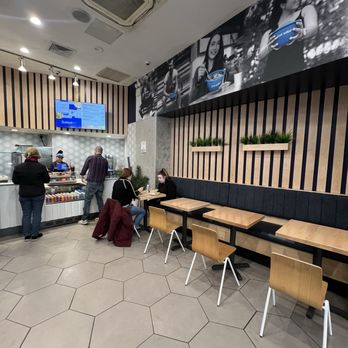 Just Salad - Some seating - Salad Near Me - New York, New York Just Salad - Some seating - Salad Near Me - New York, New York