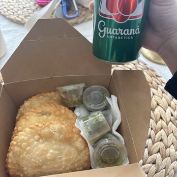 Tasty Empanadas - 3 piece (Cheese Empanada, Special Empanada, Chicken Empanada) and Mild Sauce (10/10!) - Empanadas Near Me - Clarksville, Maryland Tasty Empanadas - 3 piece (Cheese Empanada, Special Empanada, Chicken Empanada) and Mild Sauce (10/10!) - Empanadas Near Me - Clarksville, Maryland