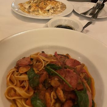 Rocca Ristorante - Fettuccini con Salsiccia - Italian Near Me - Burlingame, California