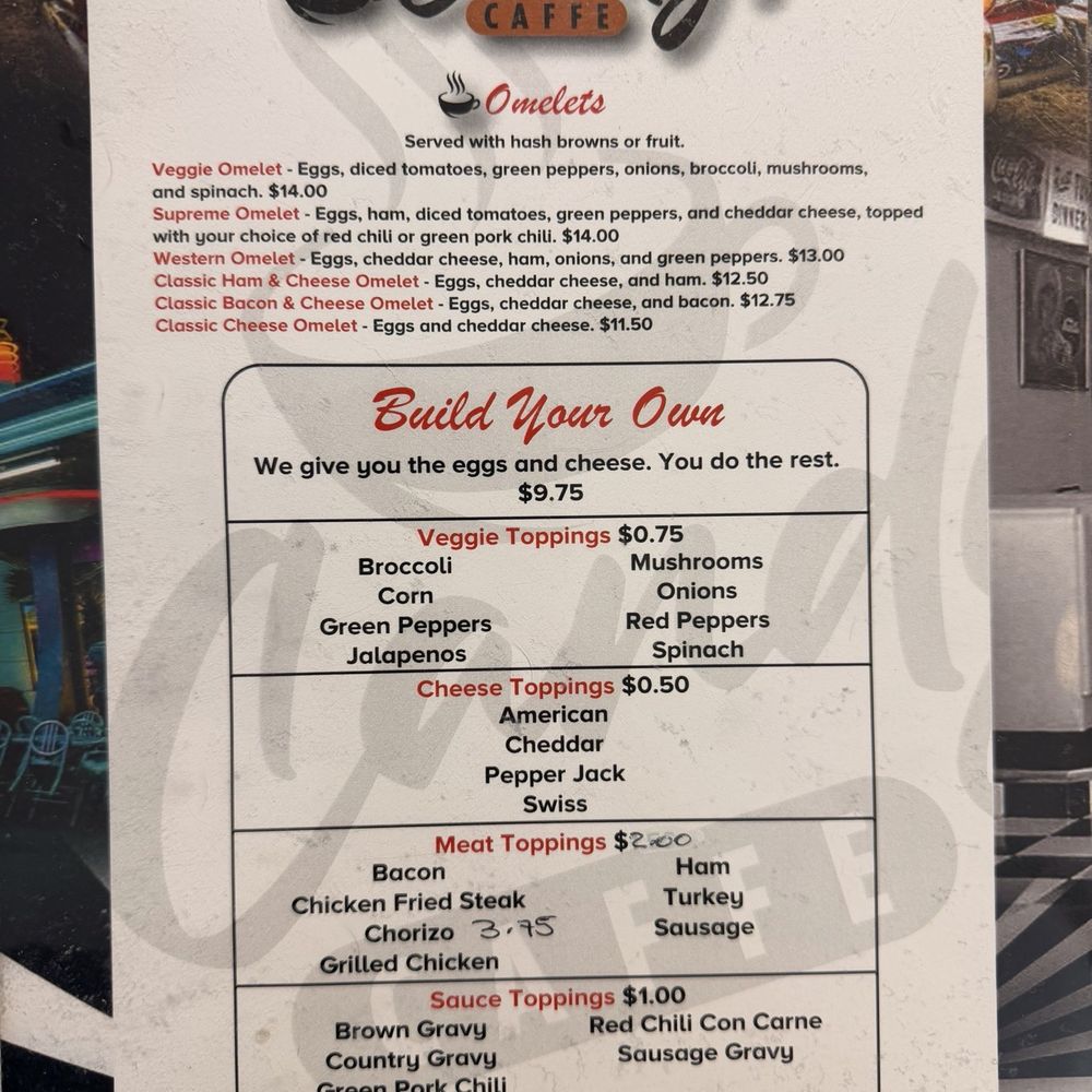 Candy’s Caffé - Menu - American Near Me - Boise, Idaho