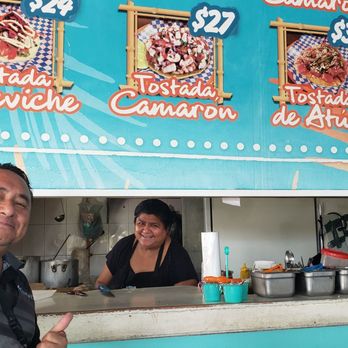 Las Tostadillas - The owner and his cook, great people. Very friendly - Fish & Chips Near Me - Cancún, ROO Las Tostadillas - The owner and his cook, great people. Very friendly - Fish & Chips Near Me - Cancún, ROO
