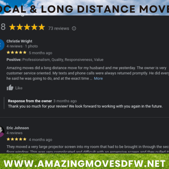 Amazing Moves DFW - Movers Near Me Amazing Moves DFW - Movers Near Me