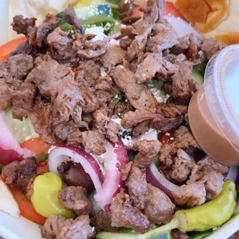 Old Market Grill - Greek Salad with Steak - Breakfast & Brunch Near Me - Wildomar, California