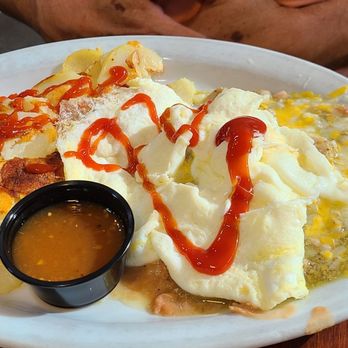 Corky's Kitchen & Bakery - Huevos Rancheros Plate - Bakeries Near Me - Eastvale, California Corky's Kitchen & Bakery - Huevos Rancheros Plate - Bakeries Near Me - Eastvale, California