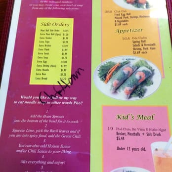 Pho Tai - Current menu - Vietnamese Near Me - Burien, Washington Pho Tai - Current menu - Vietnamese Near Me - Burien, Washington