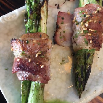 AJI Ramen - Ahhhhh!!! Bacon wrapped asparagus!!! - Ramen Near Me - Katy, Texas