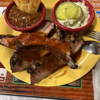 McGhin's Southern Pit Bar-B-Que - Small Rib Plate - Barbeque Near Me - Griffin, Georgia McGhin's Southern Pit Bar-B-Que - Small Rib Plate - Barbeque Near Me - Griffin, Georgia